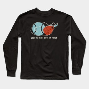 Funny Padel Thanksgiving Long Sleeve T-Shirt